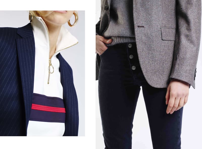Harmony Paris A Daily Uniform Collection Lookbook Jacket Navy Sweater White