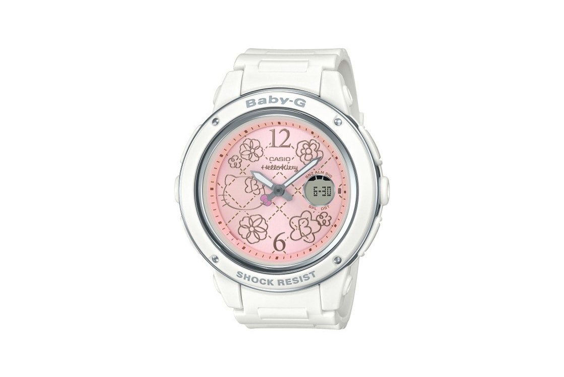 Hello Kitty x Baby-G Watch Collection White