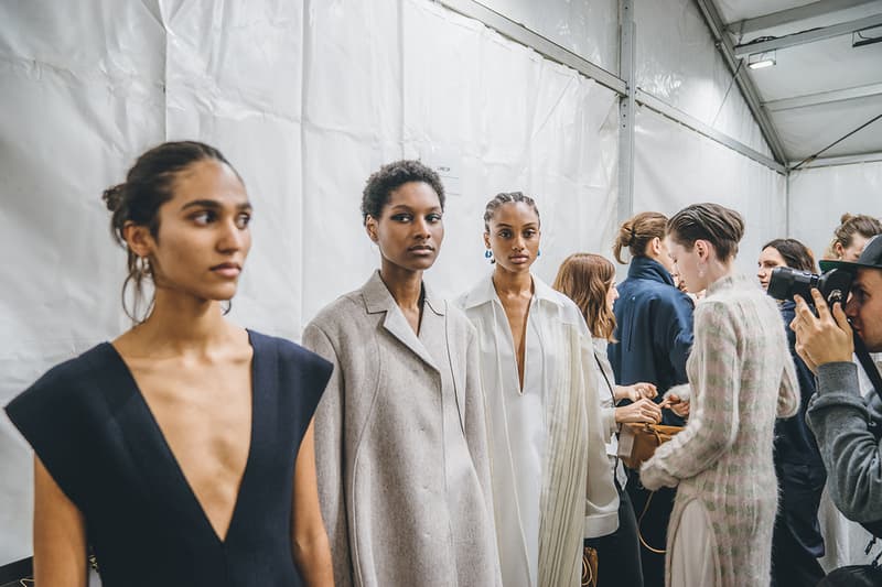 Jil Sander Fall Winter 2019 Runway Show Backstage Milan Fashion Week Models