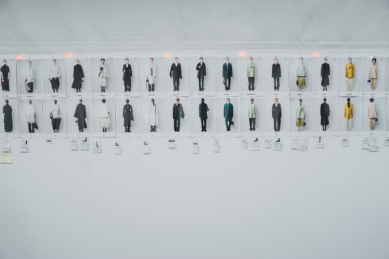 Jil Sander Fall Winter 2019 Runway Show Backstage Milan Fashion Week Models