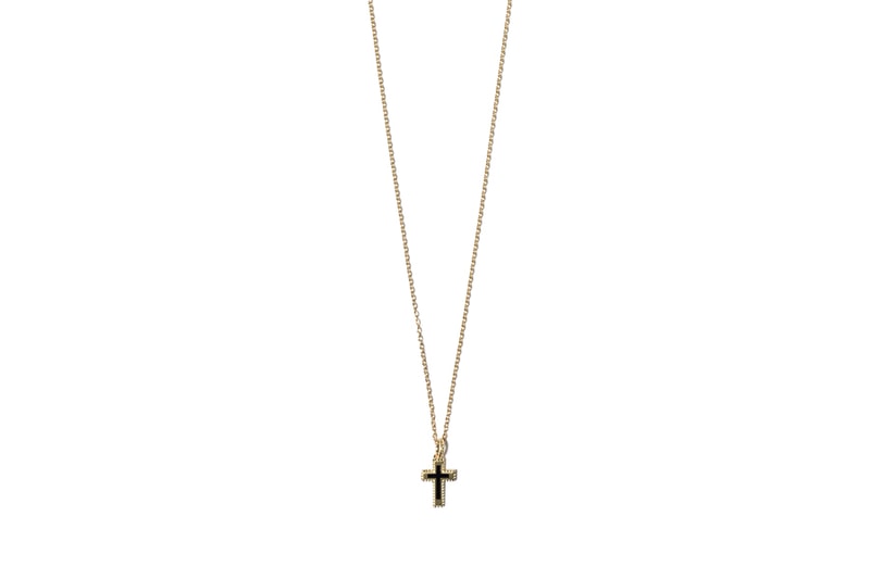 John Elliott x M.A.R.S Jewelry Collection Cross Necklace Gold