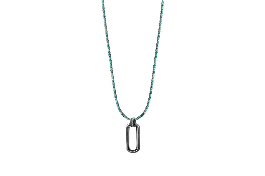 John Elliott x M.A.R.S Jewelry Collection Turquoise Beaded Necklace