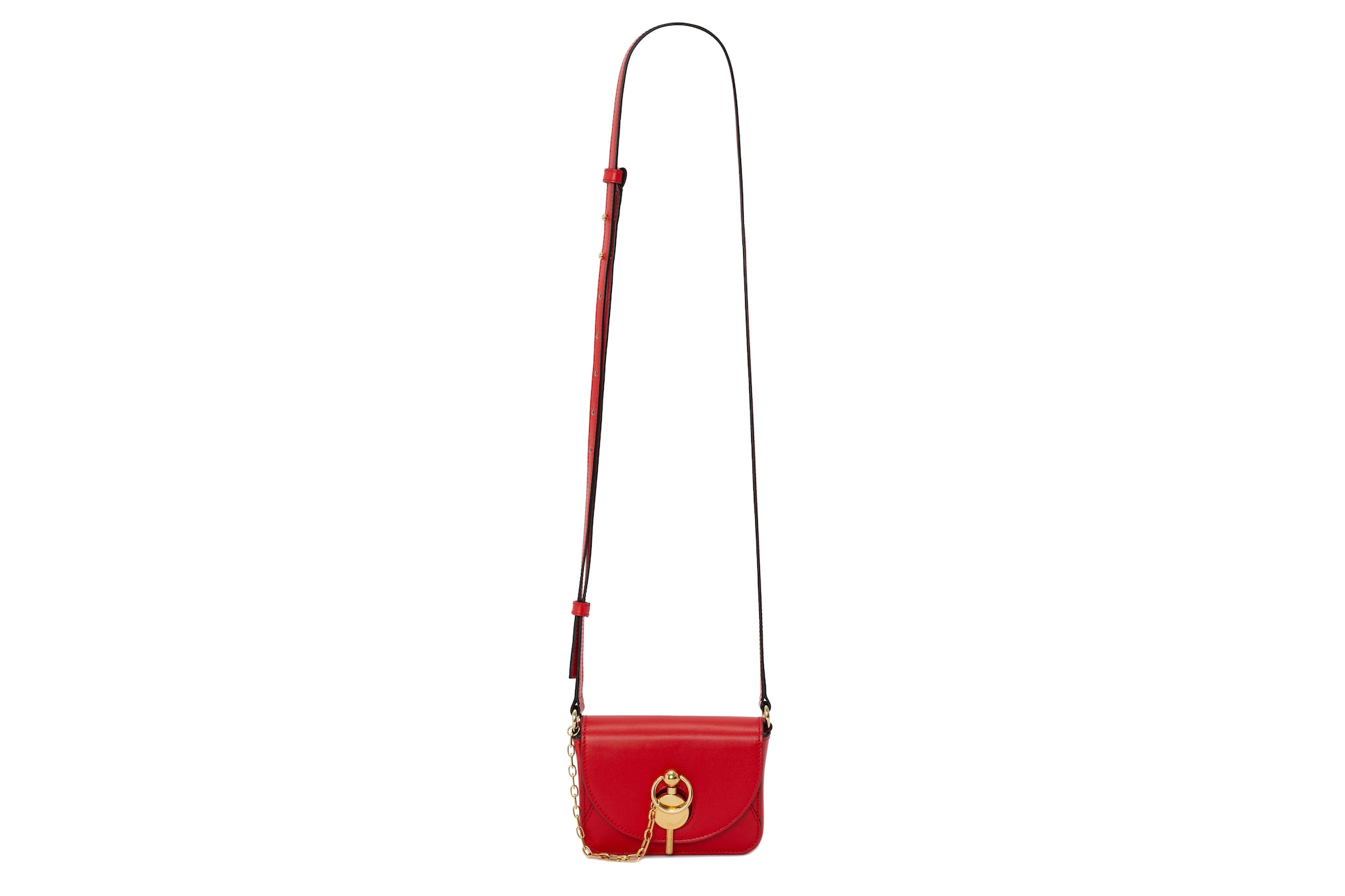 JW Anderson SS19 Spring Summer 2019 KEYTS Bag Release Color Leather Purse Gold Hardware Key Logo Red Yellow Black White Purple