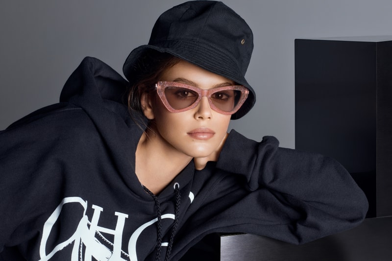 Kaia Gerber Fronts Jimmy Choo's SS19 Campaign Hoodie T-Shirt 