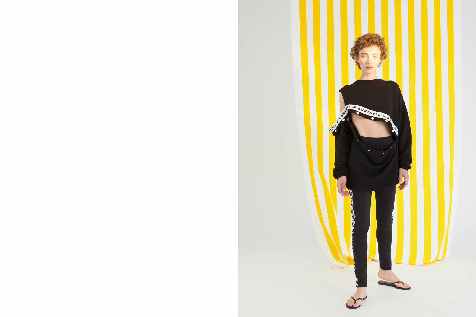 Kappa Kontroll Spring Summer 2019 Collection Lookbook Top Pants Black
