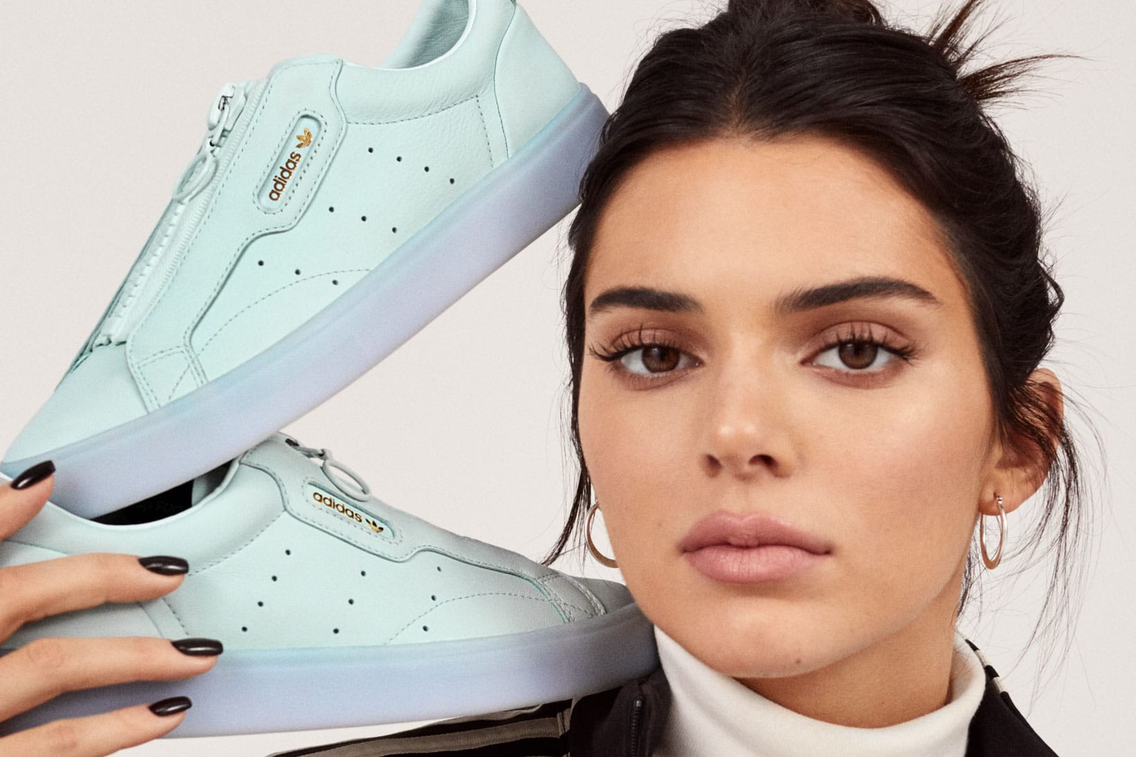 Kendall Jenner in adidas' SS19 Sleek 