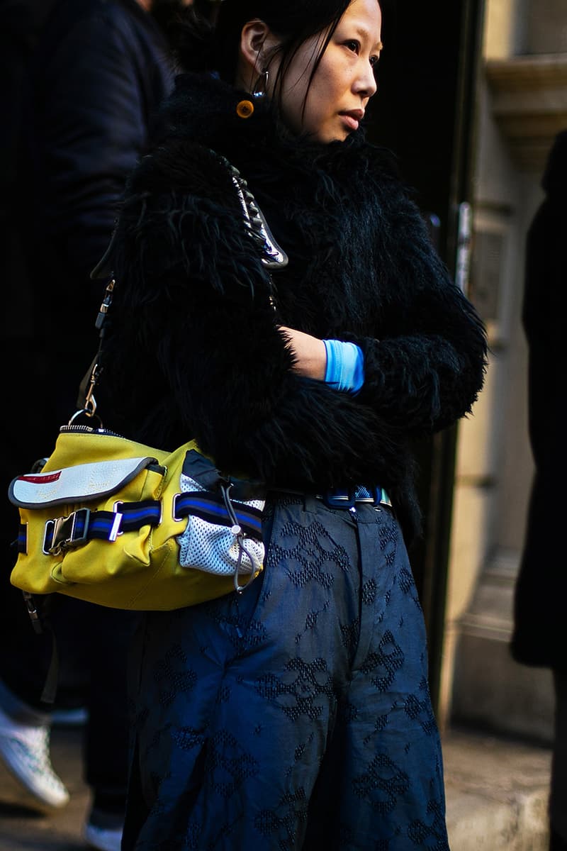 london fashion week fall winter 2019 fw19 street style streetsnaps gucci balenciaga jacquemus fendi vans raf simons