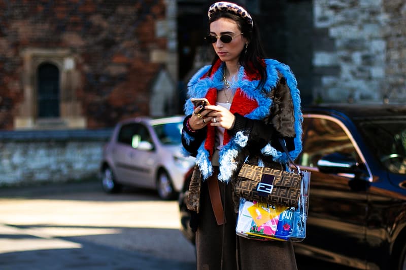 london fashion week fall winter 2019 fw19 street style streetsnaps gucci balenciaga jacquemus fendi vans raf simons