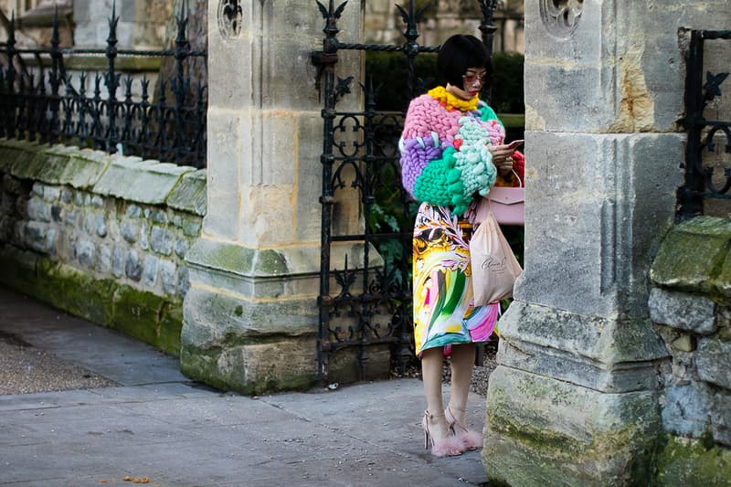 london fashion week fall winter 2019 fw19 street style streetsnaps gucci balenciaga jacquemus fendi vans raf simons