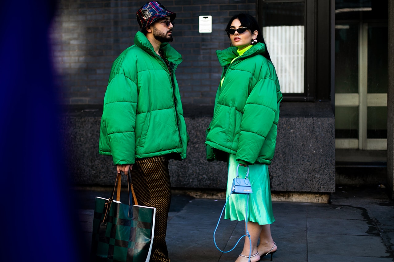 london fashion week fall winter 2019 fw19 street style streetsnaps gucci balenciaga jacquemus fendi vans raf simons