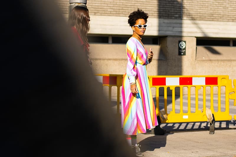 london fashion week fall winter 2019 fw19 street style streetsnaps gucci balenciaga jacquemus fendi vans raf simons