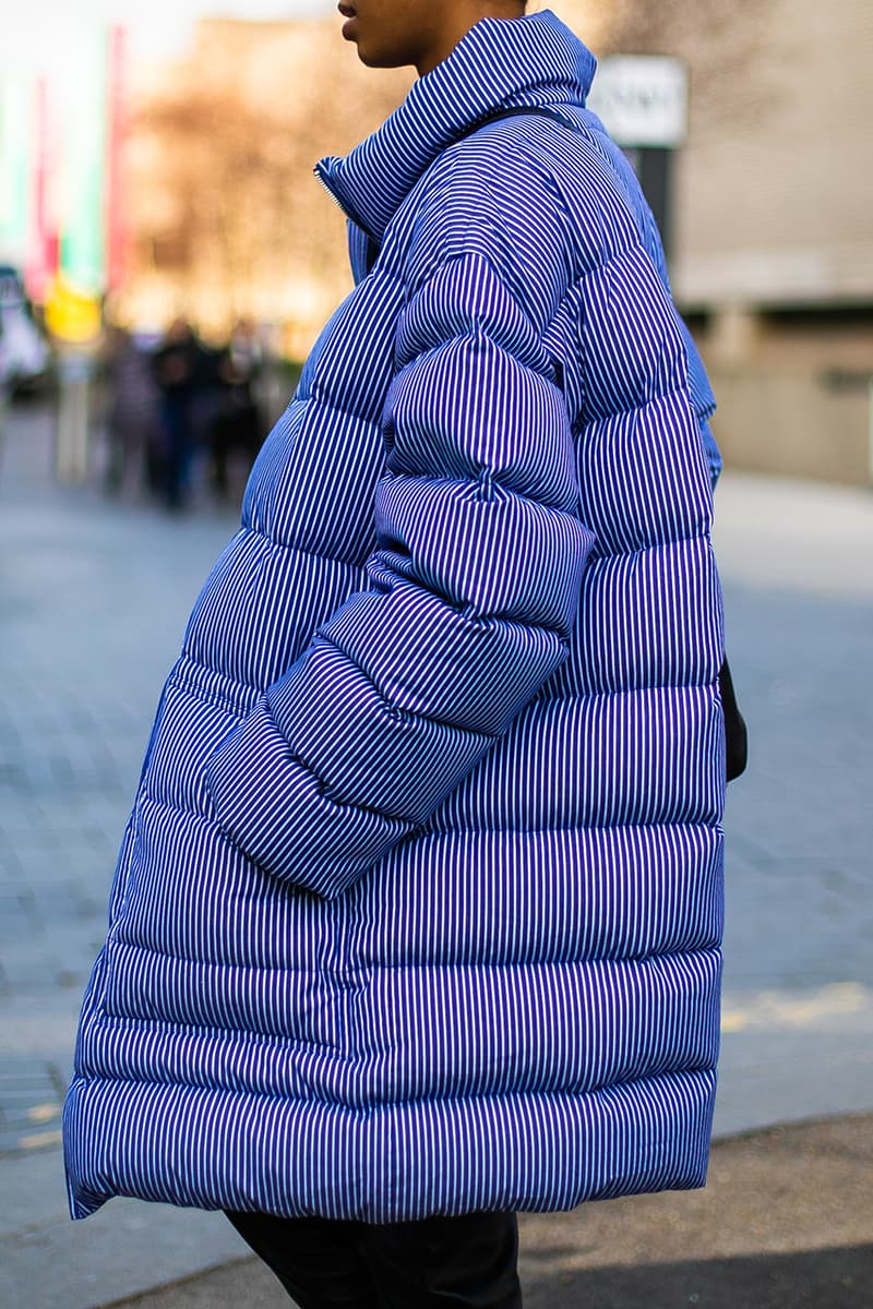 london fashion week fall winter 2019 fw19 street style streetsnaps gucci balenciaga jacquemus fendi vans raf simons