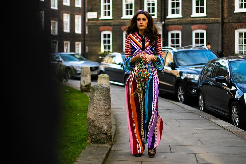 london fashion week fall winter 2019 fw19 street style streetsnaps gucci balenciaga jacquemus fendi vans raf simons