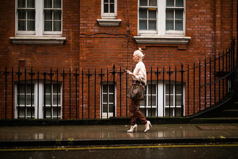 london fashion week fall winter 2019 fw19 street style streetsnaps gucci balenciaga jacquemus fendi vans raf simons