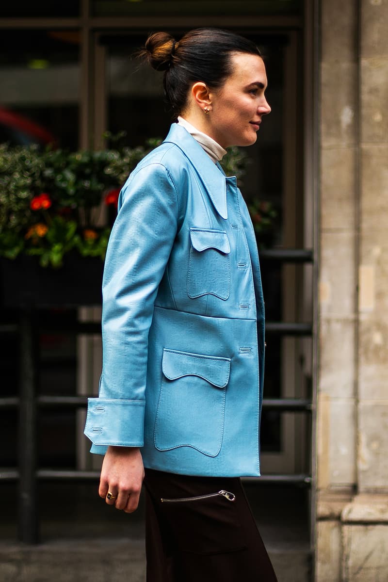 london fashion week fall winter 2019 fw19 street style streetsnaps gucci balenciaga jacquemus fendi vans raf simons