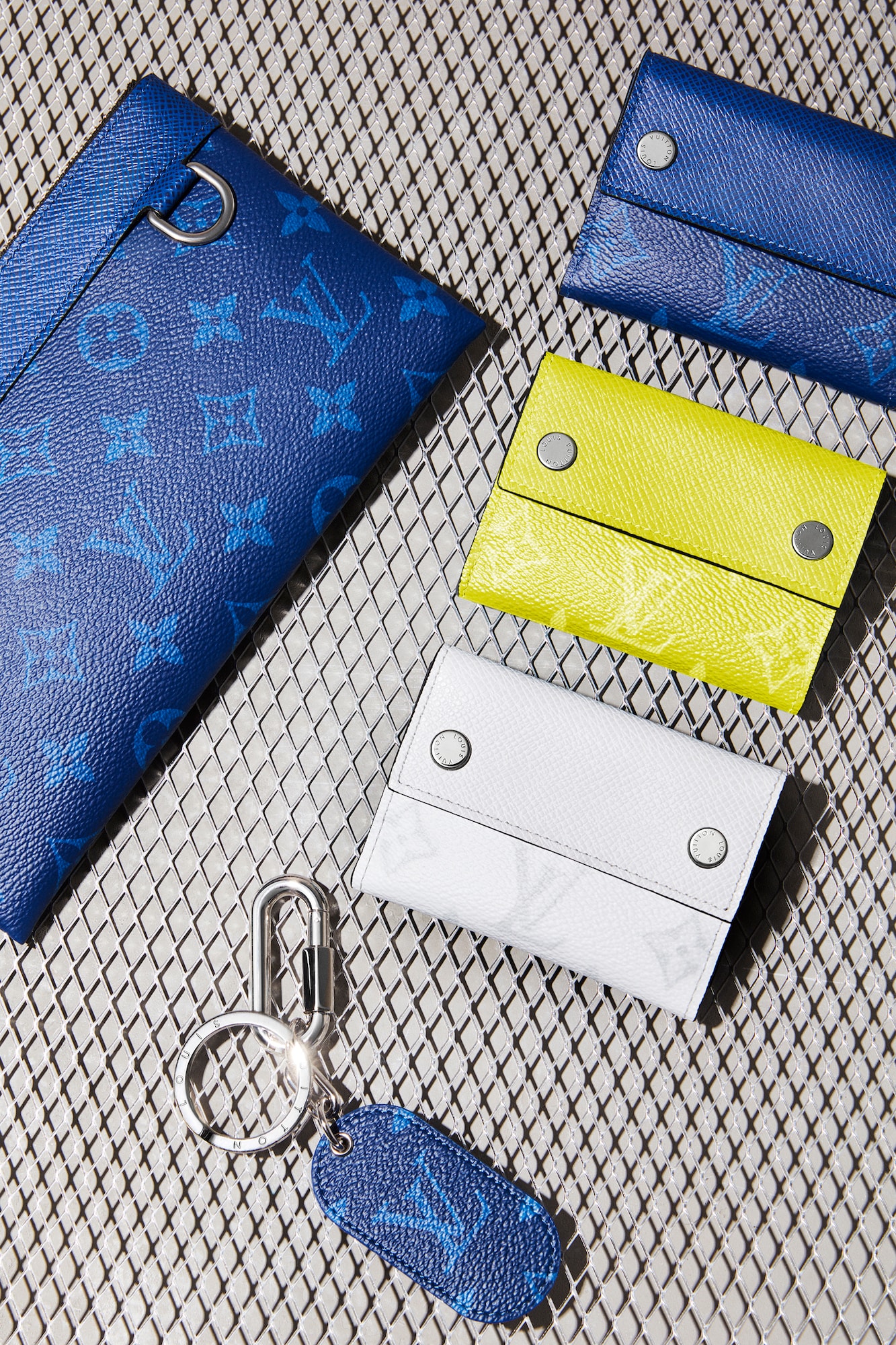 Cop Louis Vuitton's New Colorful Monogram Bags Backpack Suitcase Travel Keepall Yellow Blue LV Pattern Print Accessories