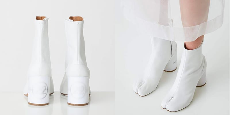 maison margiela tabi white