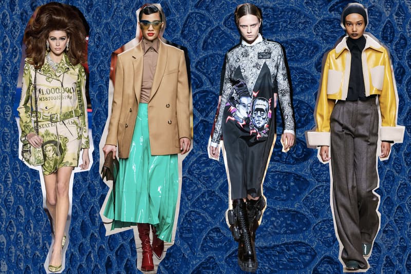 Best Shows at Milan Fashion Week Fall/Winter 19 Prada Fendi Max Mara Moschino Jeremy Scott Karl Lagerfeld FW19