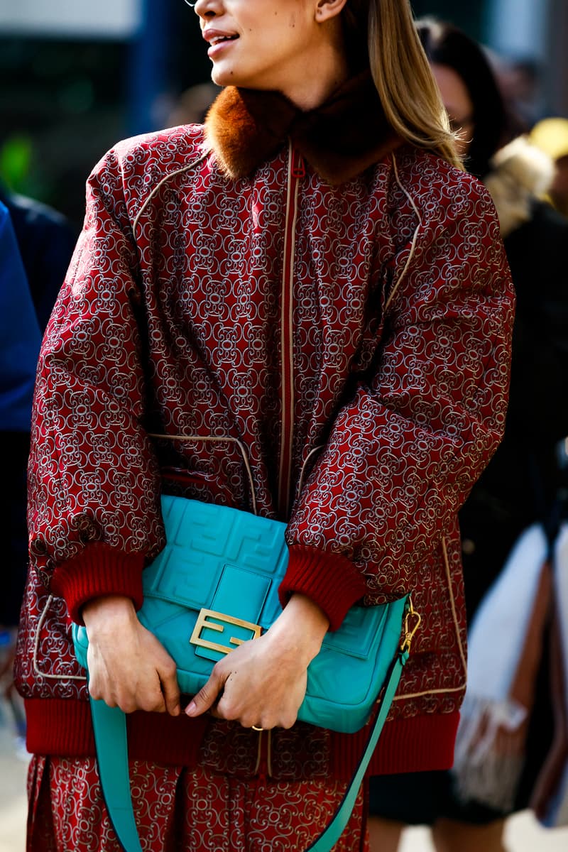 Milan Fashion Week Fall/Winter 19 Street Style Streetsnaps Looks FW19 MFW Chanel Gucci Fendi Vetements