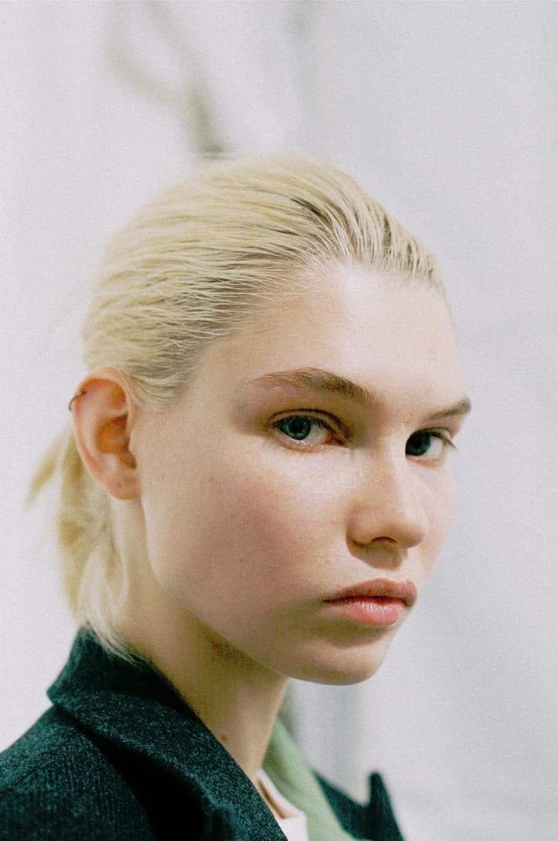 Milan Fashion Week FW19 Backstage Photo Series Jonathon Smith Jil Sander Model