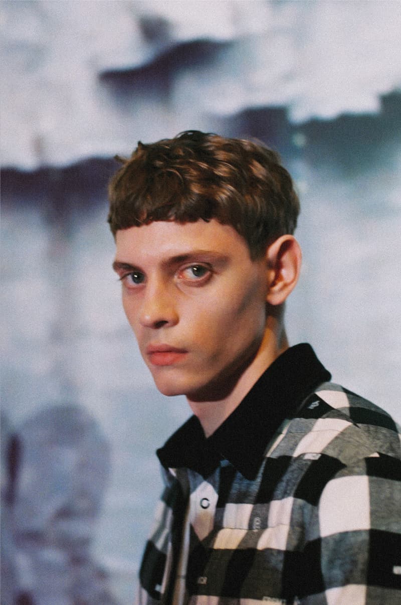 Milan Fashion Week FW19 Backstage Photo Series Jonathon Smith Male Model
