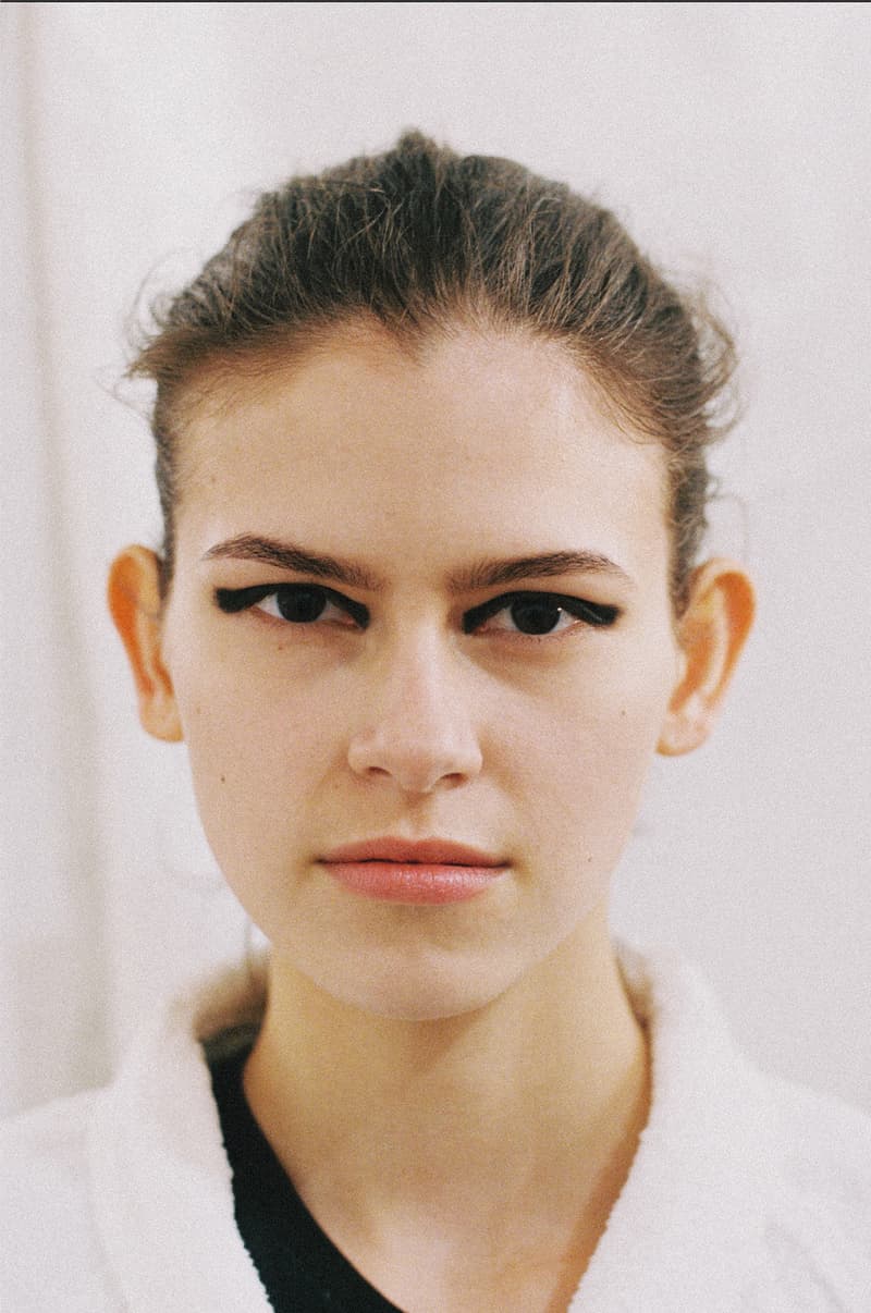 Milan Fashion Week FW19 Backstage Photo Series Jonathon Smith Jil Sander Model