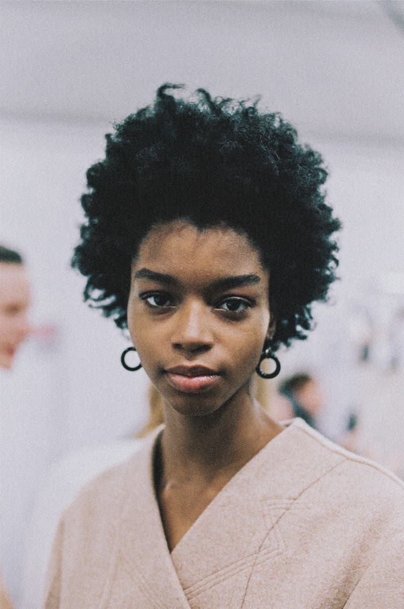 Milan Fashion Week FW19 Backstage Photo Series Jonathon Smith Jil Sander Model
