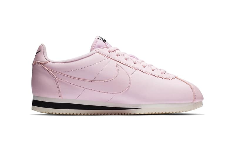 Nathan Bell and Nike Release A New Cortez Capsule Sneaker Pink White Iteration