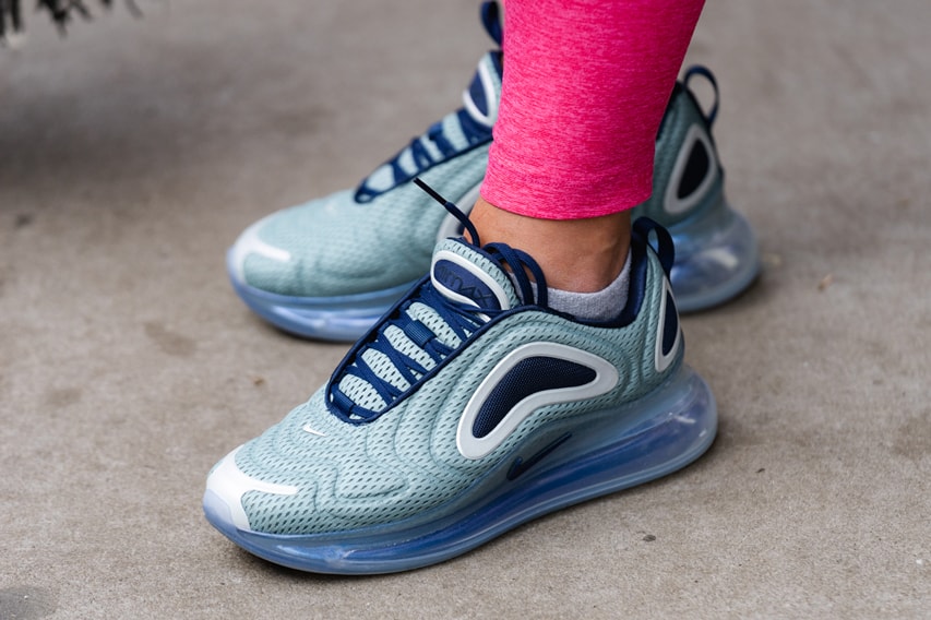 New York Fashion Week Fall Winter 2019 Street Style Snaps Nike Air Max 720 Northern Light Day