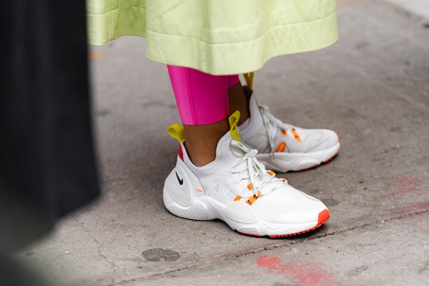 New York Fashion Week Fall Winter 2019 Street Style Snaps Nike White