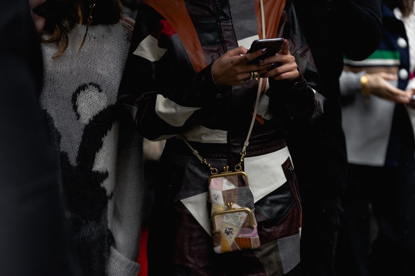 New York Fashion Week Fall Winter 2019 Street Style Snaps Bag Coat Brown