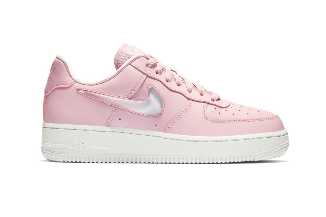 nike air force pale pink