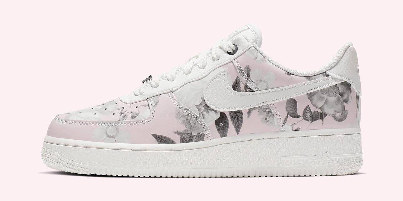 pink rose air force ones