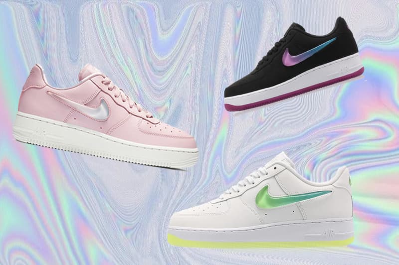 Nike Air Force 1 Best Spring Releases Sneaker Shoe Where To Buy Pink White Yellow Green