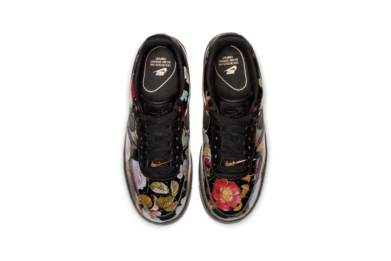 Nike All Star Weekend Floral Pack Air Force 1 Low Black