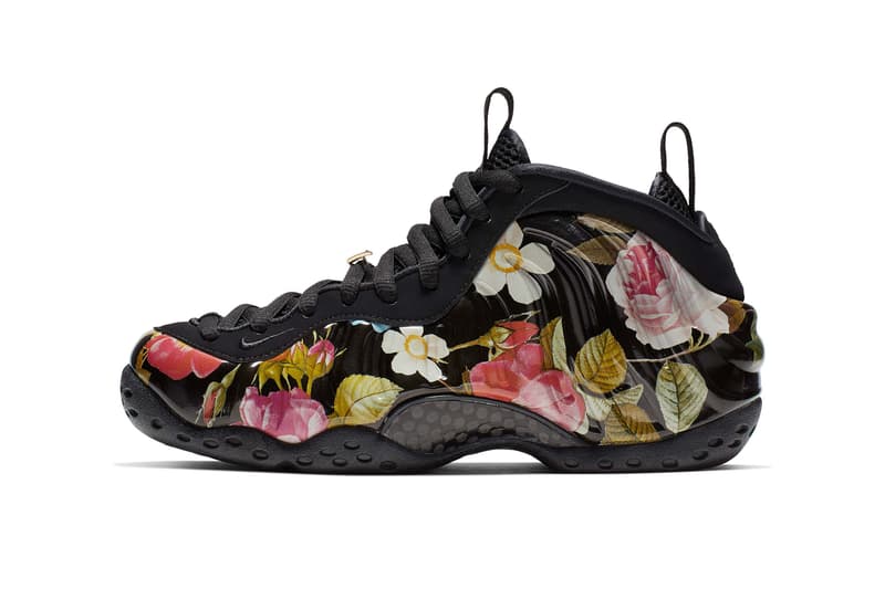 Nike All Star Weekend Floral Pack Foamposite One Black