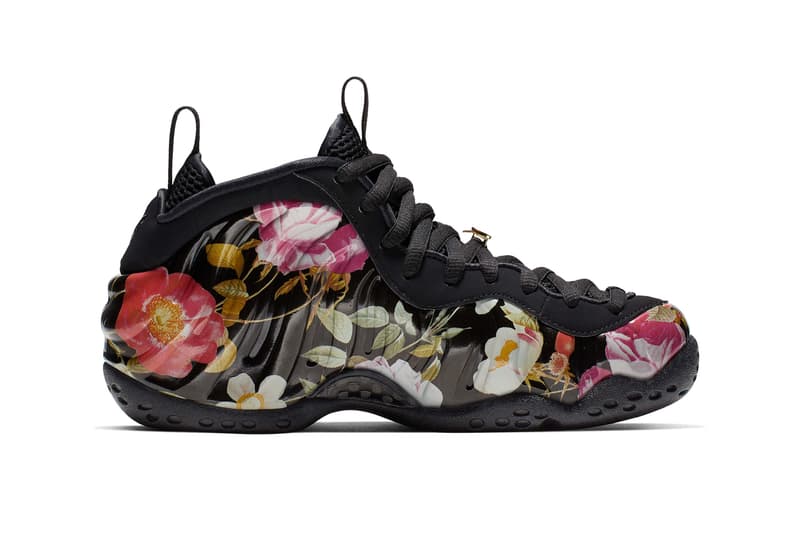 Nike All Star Weekend Floral Pack Foamposite One Black