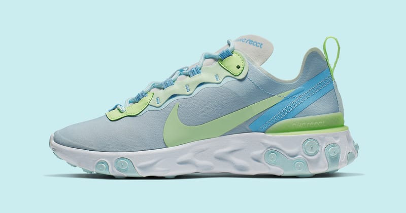 nike react element mint green