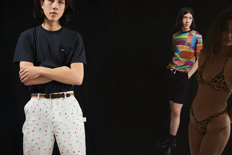 NOAH Spring Summer 2019 Lookbook Top Black Shorts White