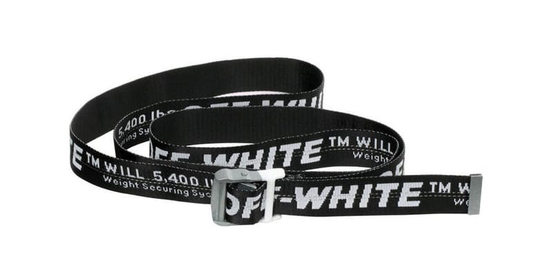 18fw offwhite industrial belt ベルト Off-White Short Industrial Belt Yellow Black | eBay