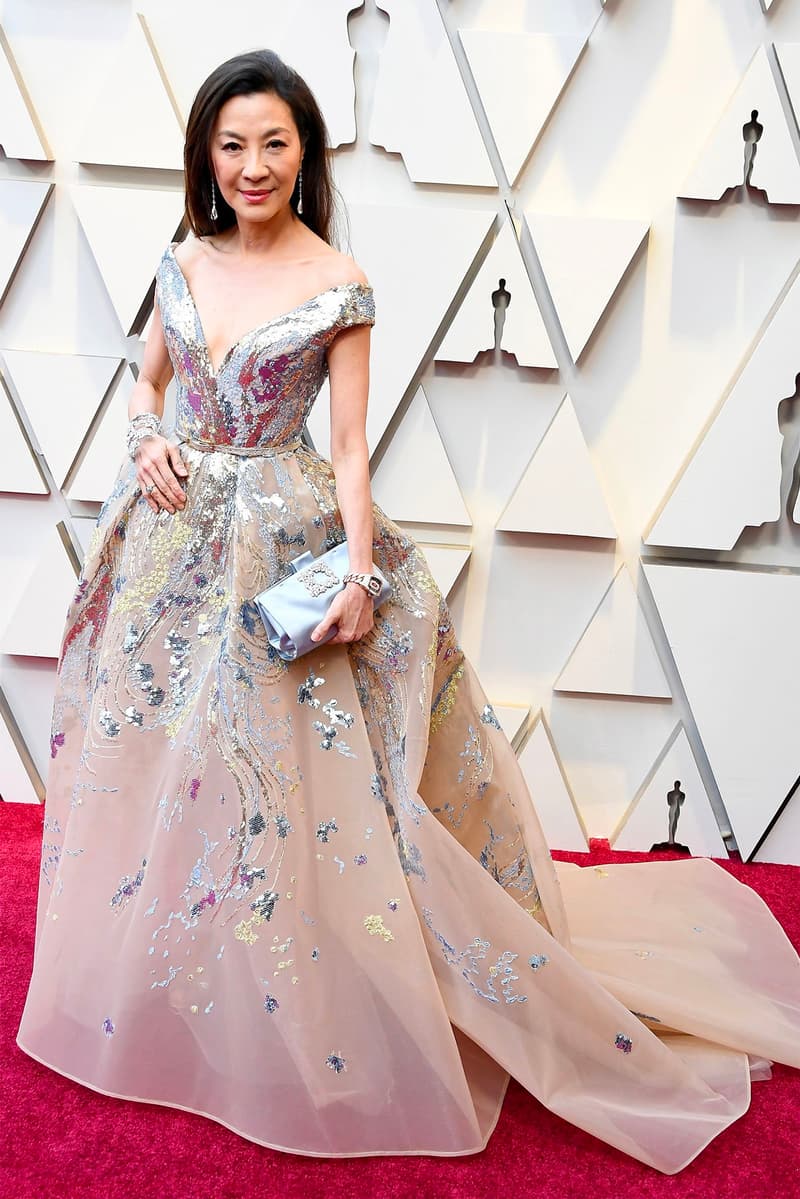 Oscars 2019 91Jeff Kravitz/Getty Images Red Carpet Michelle Yeoh Crazy Rich Asians Gown Dress