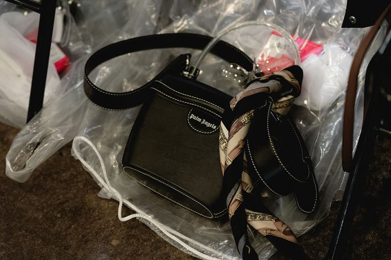 Palm Angels Fall Winter 2019 FW19 NYFW New York Fashion Week Runway Show Backstage Bag Black