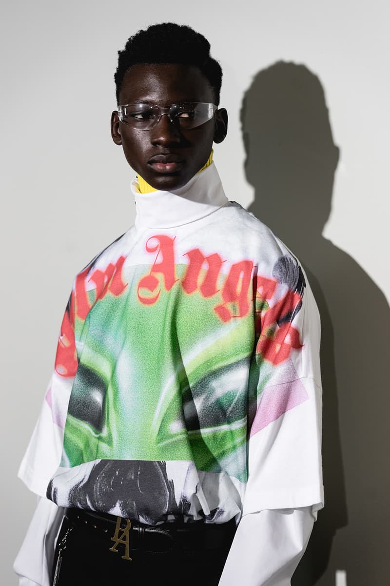 Palm Angels Fall Winter 2019 FW19 NYFW New York Fashion Week Runway Show Backstage Male Model