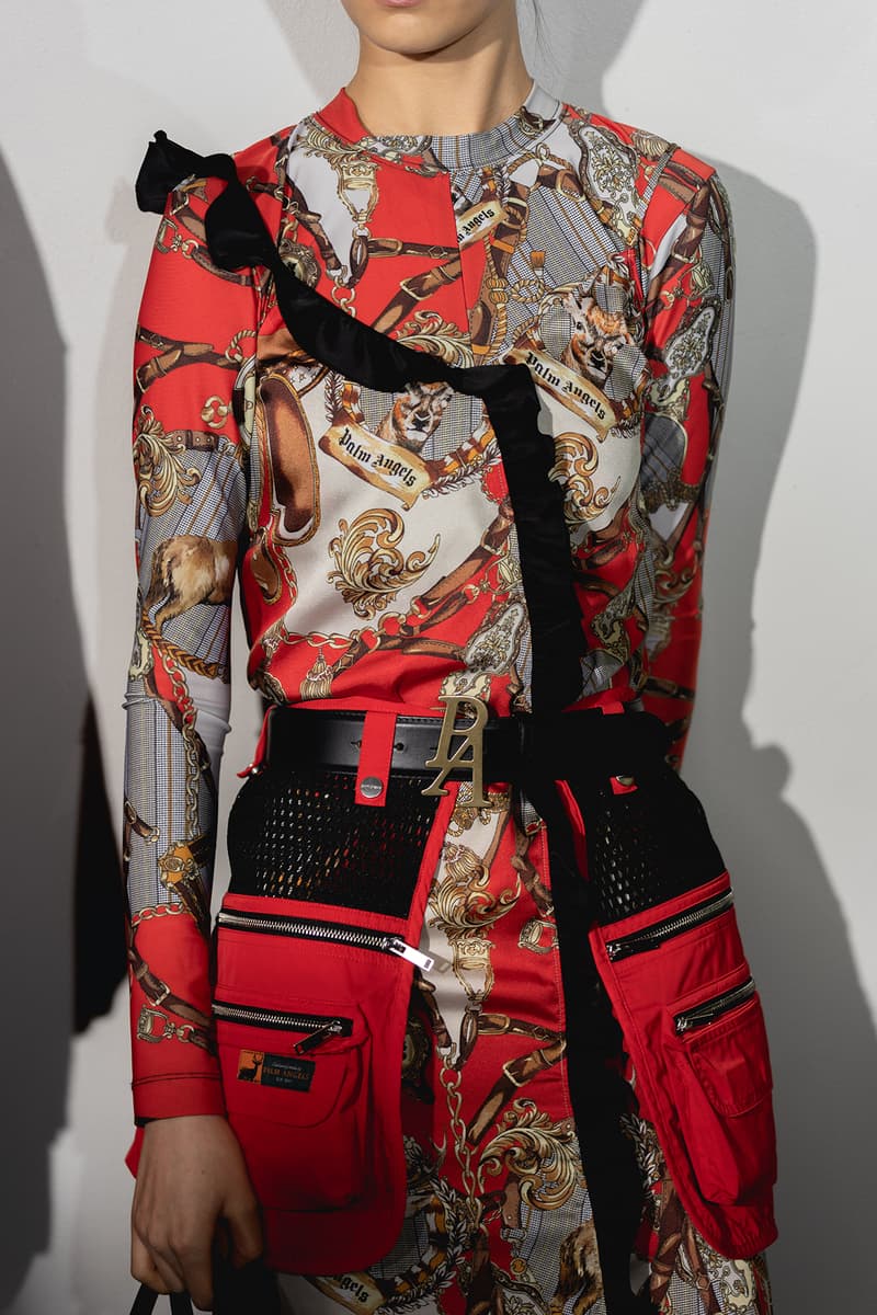 Palm Angels Fall Winter 2019 FW19 NYFW New York Fashion Week Runway Show Backstage Red