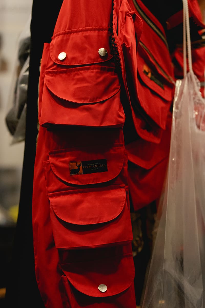 Palm Angels Fall Winter 2019 FW19 NYFW New York Fashion Week Runway Show Backstage Red