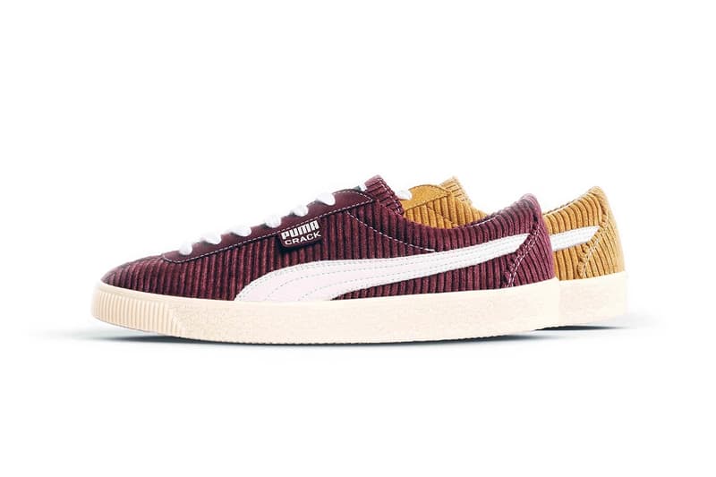 David Obadia x PUMA Crack Maroon Yellow White