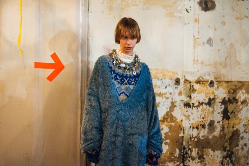 Backstage at R13's FW19 New York Fashion Week Show Kaia Gerber Adesuwa Aighewi Fall Winter 2019 Fashion Show Runway BTS Behind The Scenes Collection
