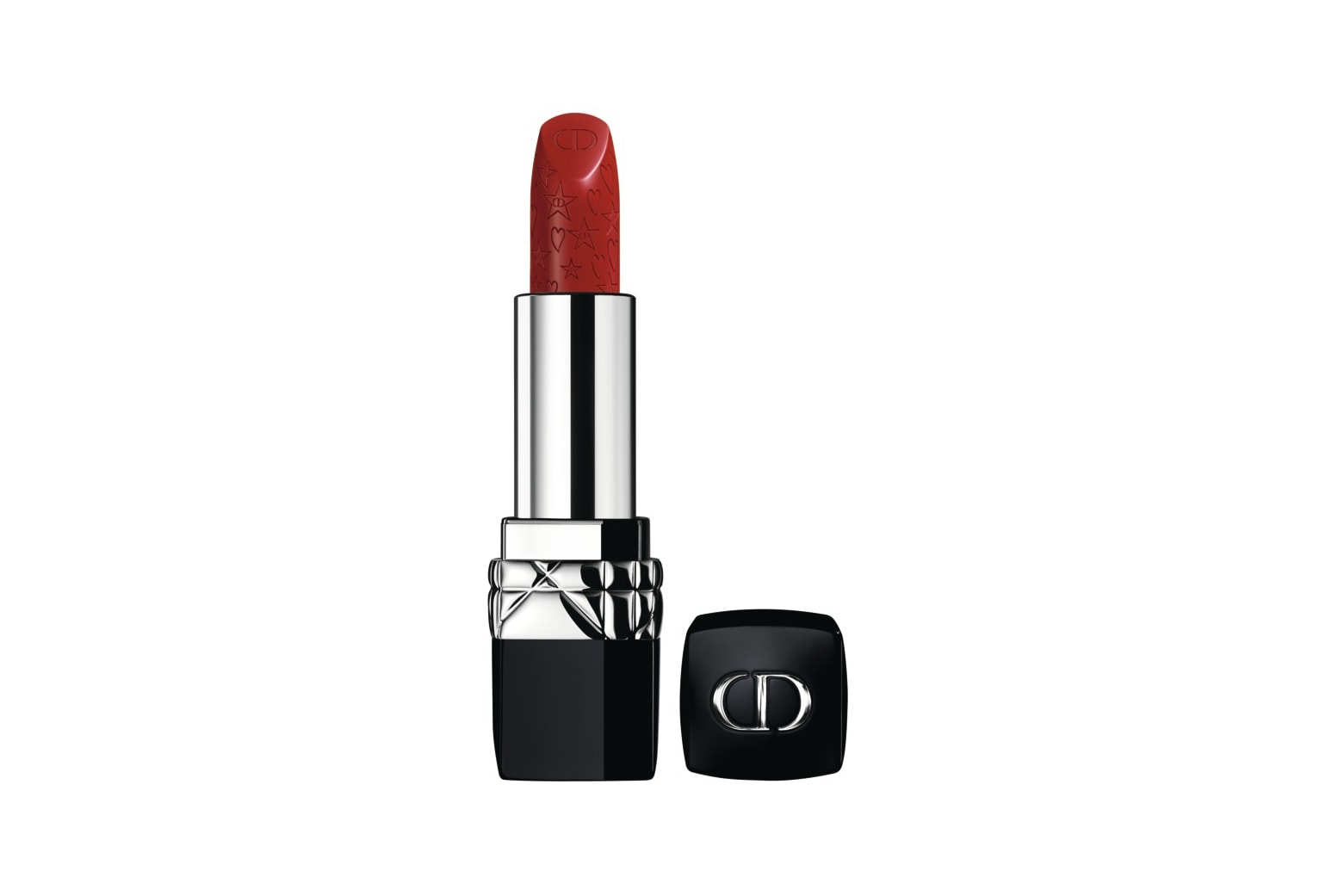 Dior Makeup Rouge Valentine's Day Collection Lipstick 999 Red