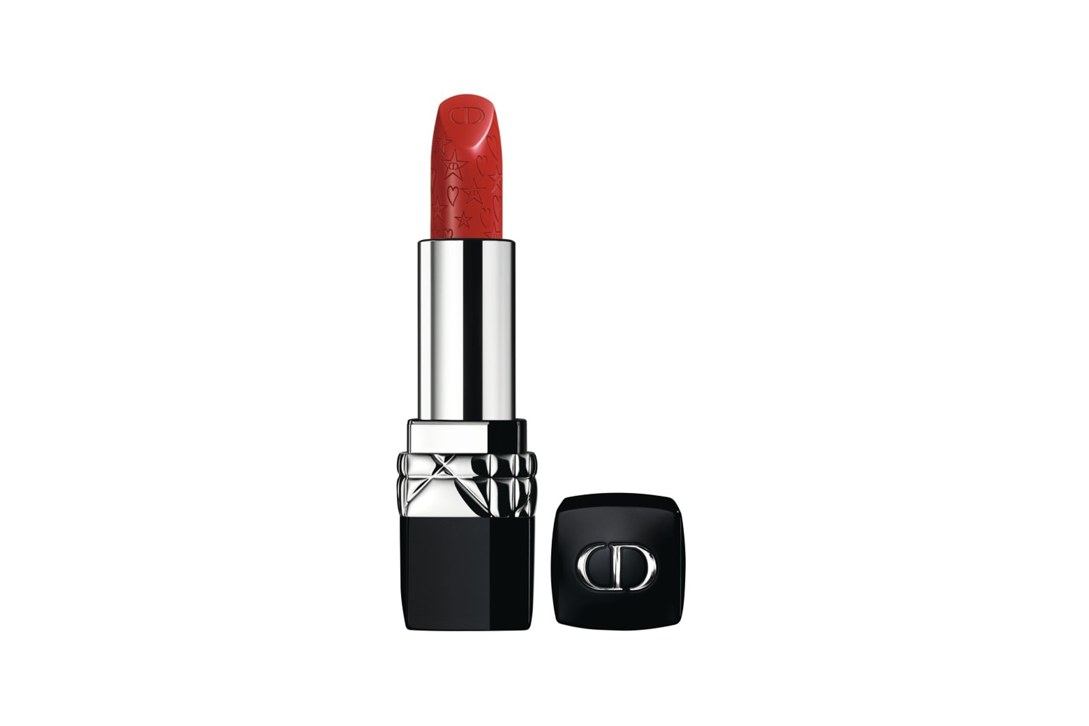 Dior Makeup Rouge Valentine's Day Collection Lipstick 080 Red Smile