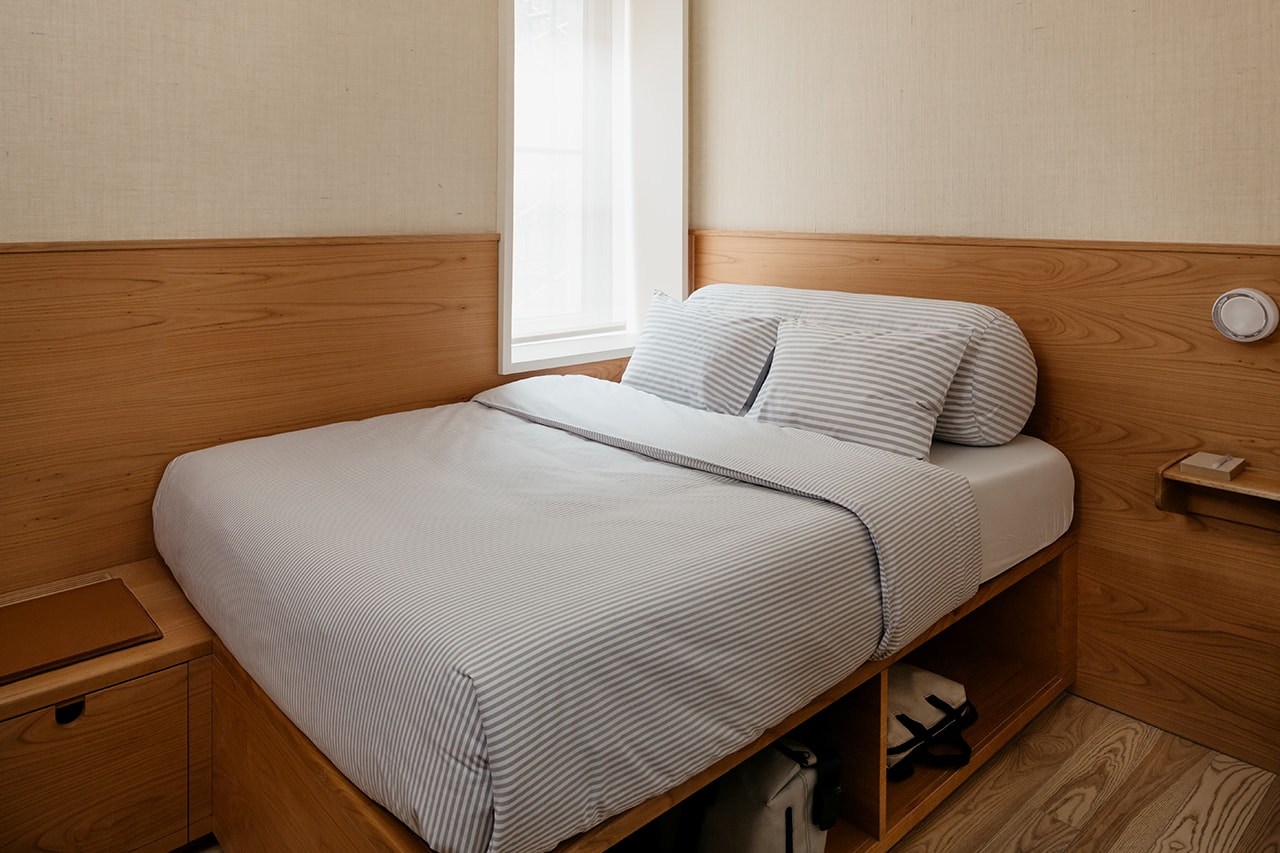 Sister City Hotel Atelier Ace New York City Room Interior Design Minimalist Bed